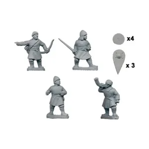 Византийское командование псилоев, Historical Miniatures - Dark Ages - Byzantine (28mm) (Crusader Miniatures)
