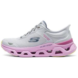 Кроссовки Skechers Glide Step Lifestyle Shoes Women's Low-top Gray/Purple, фиолетовый