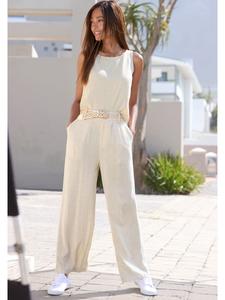 Блузка LASCANA, песочный