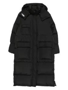 Пальто с капюшоном и карманами Marc O'Polo, черный