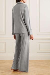 SKIMS Набор для сна Soft Lounge Sleep Set - Heather Grey, серый