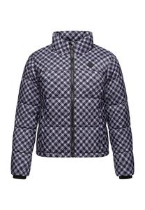 Зимняя куртка Serah принт Ragwear, лавандовый