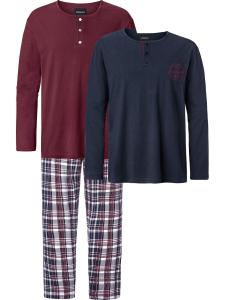 Длинная пижама BABISTA Long Pajamas Feliciano, темно-синий