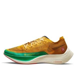 Кроссовки zoomx vaporfly next% 2 'dark sulfur stadium green' Nike, серый