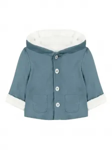 Куртка с капюшоном и помпонами Tartine Et Chocolat, синий