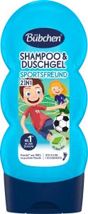 Детский шампунь и усилитель Гель для душа 2в1 Sportsfreund 230 мл Bübchen