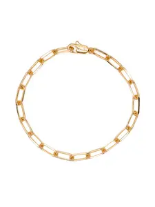 Браслет mini Paperclip Missoma, золотистый