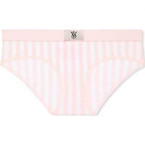 Victoria's Secret Женские трусики 1 упаковка розовые белые полоски