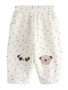 Next Широкие брюки в белом цвете