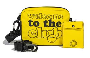 Adidas Neo Сумка через плечо Smiley X желтая, Yellow