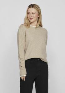 Джемпер VILA Jumper, Natural Melange/Beige