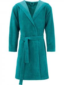 Erwin Müller Халат унисекс Schwanau бирюзового цвета