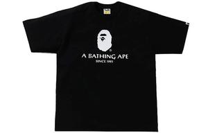 Футболка унисекс черная A Bathing Ape, черный