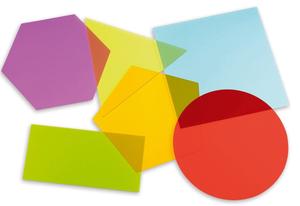 Большие пластиковые геометрические фигуры Inna marka