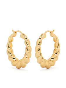 Серьги-кольца Twisted Tidal Missoma, золотистый
