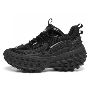 Износостойкие, нескользящие, низкие, массивные кроссовки унисекс B.Duck, Black