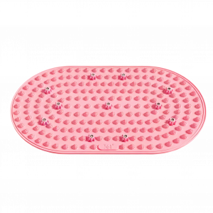 Коврик для акупунктуры TPE унисекс 75*45 см 361°, розовый