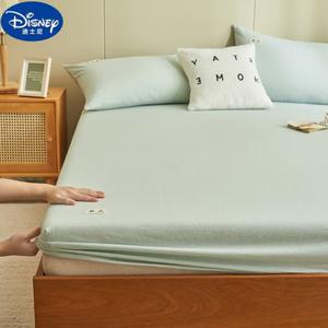 Disney Простыня на резинке 200х220 см, хлопок, цвет Miti Green, категория А