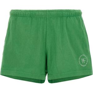 SPORTY & RICH Звездный Health Crew диско-шорты Jolly Green/White