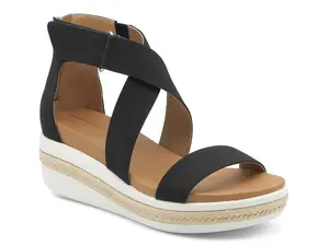 Cape May Wedge Сандалии Adrienne Vittadini, Black