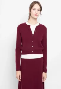 Кардиган с круглым вырезом Ftc Cashmere, Bordeaux