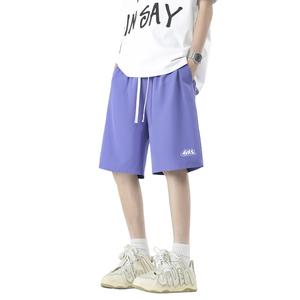 Повседневные шорты унисекс WOKXSS, фиолетовый