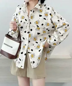 Набивная рубашка Aimoha - Select -, цвет Light Beige Other 1