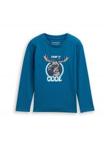 Рубашка TOM TAILOR, аква