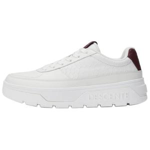 DESCENTE Женские повседневные кроссовки Dualis с противоскользящим покрытием, износостойкие, белые, коричневые
