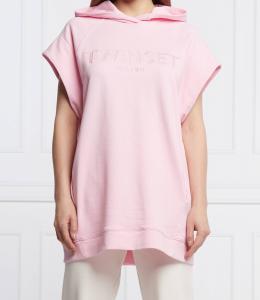 Толстовка TWINSET relaxed fit, роза