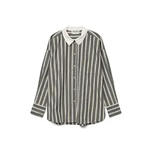 Рубашка с длинным рукавом Vero Moda Awparina, серый