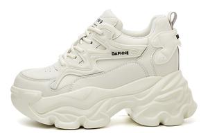 Кроссовки DAPHNE Chunky Sneakers Women's Low-top, бежевый/черный