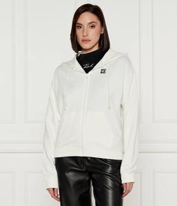 Толстовка женская Hugo на молнии, экрю