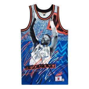 Джерси Mitchell & Ness x JUST DONNY New York Knicks Sublimated Jersey 'Blue', синий