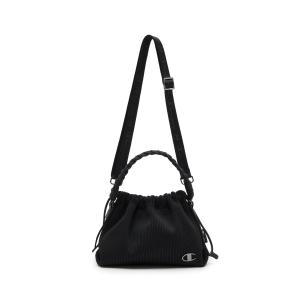 Champion Вязаная сумка через плечо малого размера унисекс черная выцветшая розовая серебристо-белая, Black