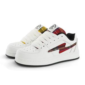 Амортизирующие устойчивые к истиранию легкие низкие женские скейтбордские кеды Medd, желтый