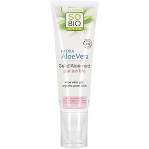 SO'BiO étic Organic Pure Juice Гипоаллергенный гель для чувствительной и реактивной кожи Cosmebio Hydra Aloe Vera 125 мл