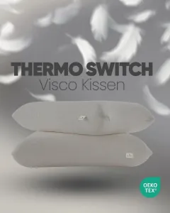 Подушка Thermo Switch Visco из пены с эффектом памяти, ортопедическая подушка для шеи и головы, рождественский подарок Velanique GbR