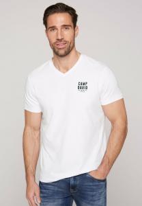 Футболка с принтом Camp David, белый