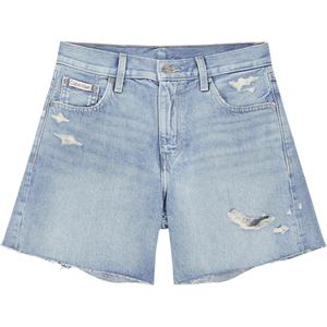 Calvin Klein Женские джинсовые шорты светло-голубые