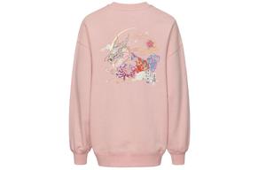 Свитшот женский розовый Evisu