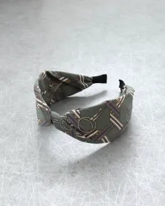 Повязка на голову с перекрестным узором «Три-четыре времени/шарф» Three Four Time, цвет Khaki