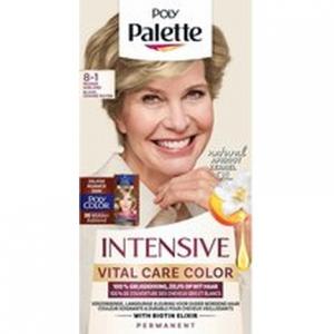 Poly Palette Vital Care 8-1 Medium Ash Blonde 115 мл Краска для волос Vitalcare