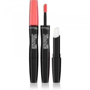 Rimmel, Lasting Provocalips Double Ended, стойкая губная помада оттенка 600 Orange, You Comin?, 3,5 г