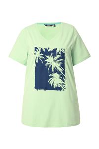 Рубашка Ulla Popken, светло-зеленый