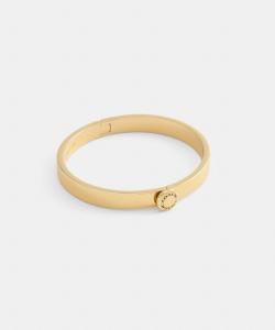 Официальный браслет Coach с заклепкой и шарнирным креплением