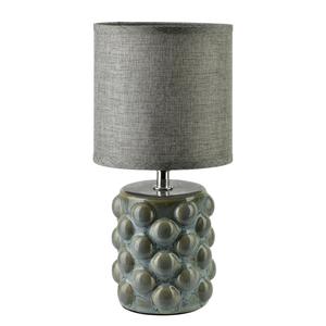 Mondex Настольная лампа, темно-серый, 10/14/28,5 см, керамика