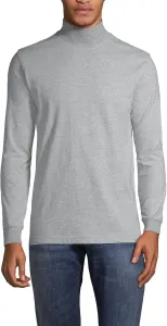 Мужская футболка-водолазка Super-T из хлопкового микса Lands' End