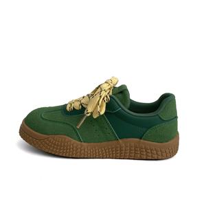 City camel Женские лоу-топ скейтборд кроссовки зелёные, цвет Green