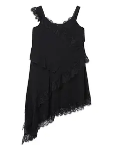 Кружевное платье асимметричного кроя B+Ab, черный